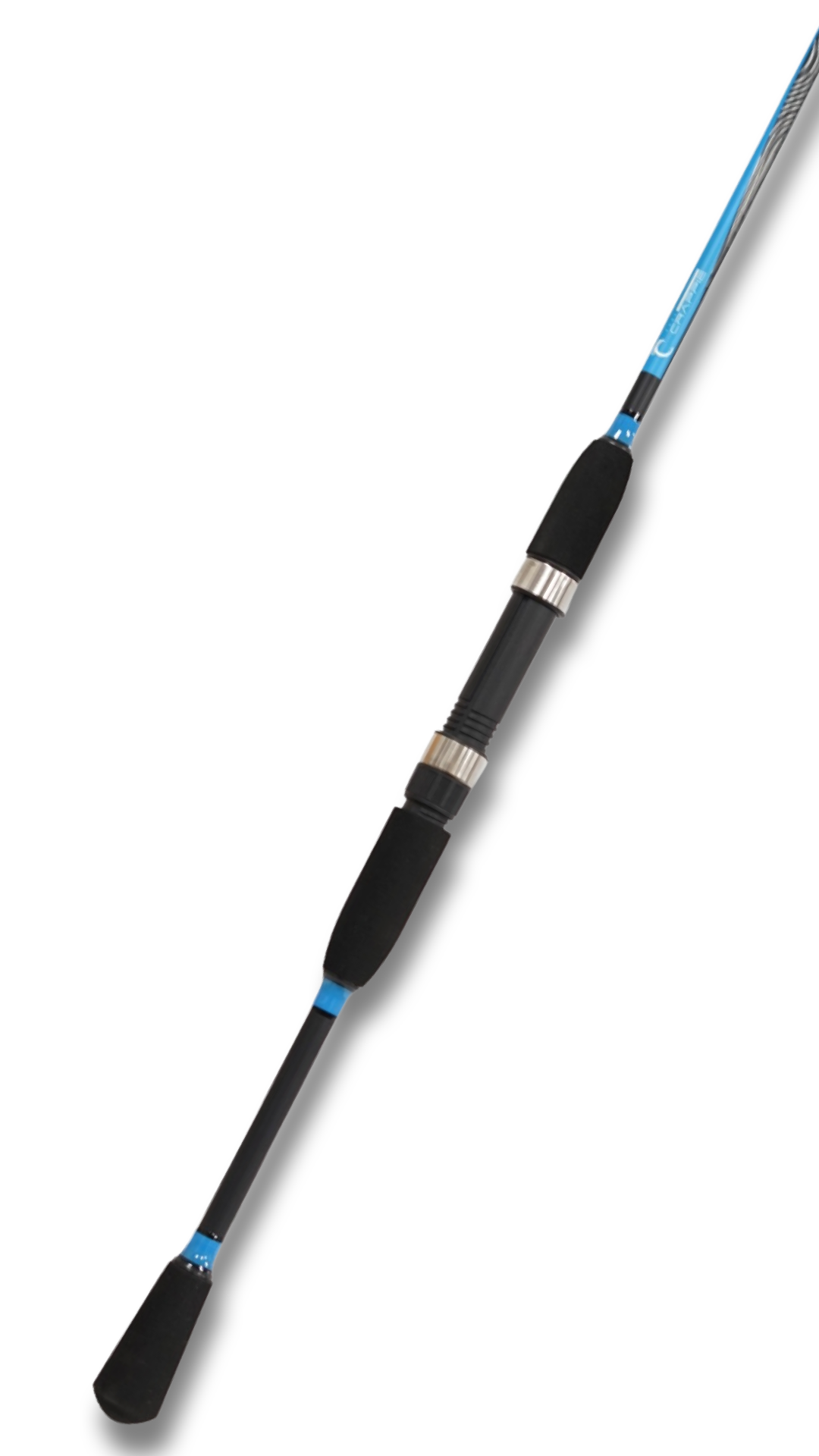 Pure Crappie Pro Series Fishing Rod 6'6" Ultra Light 1Pc. Carbon Fiber Rod/EVA Grip Ceramic Guides