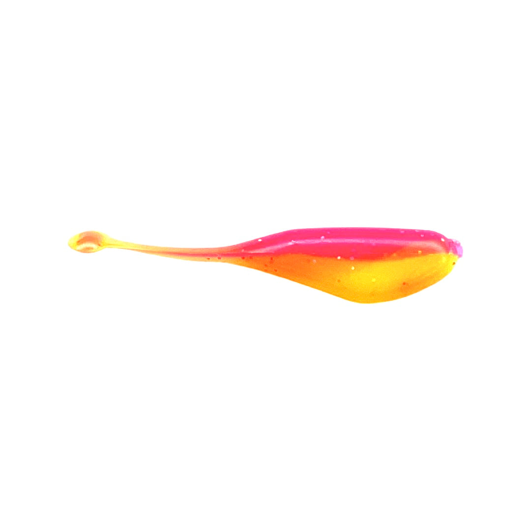 Pure Crappie Pure Minno  Pink & Yellow/Chartreuse 2”