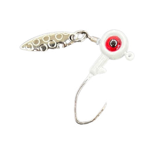 Pure Crappie Willow Spinner Fat Eye Jigs 1/16oz - 5pk