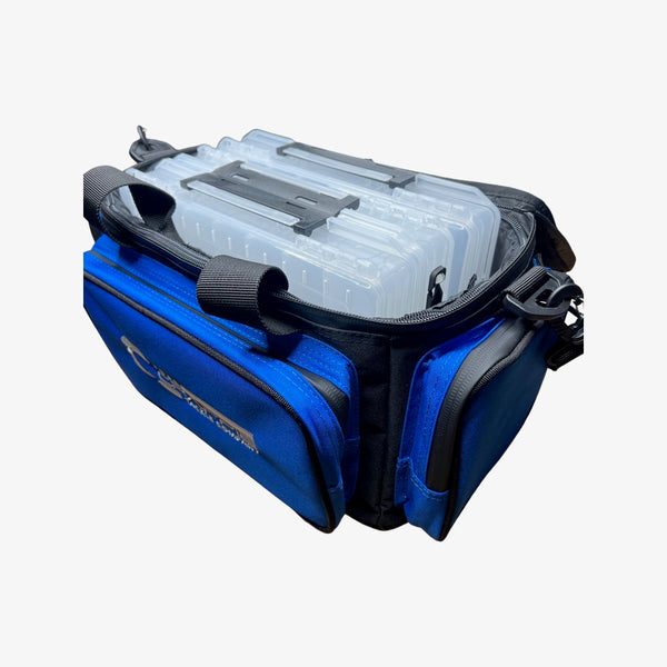 Pure Crappie 3 Tray Fishermans Tackle Bag