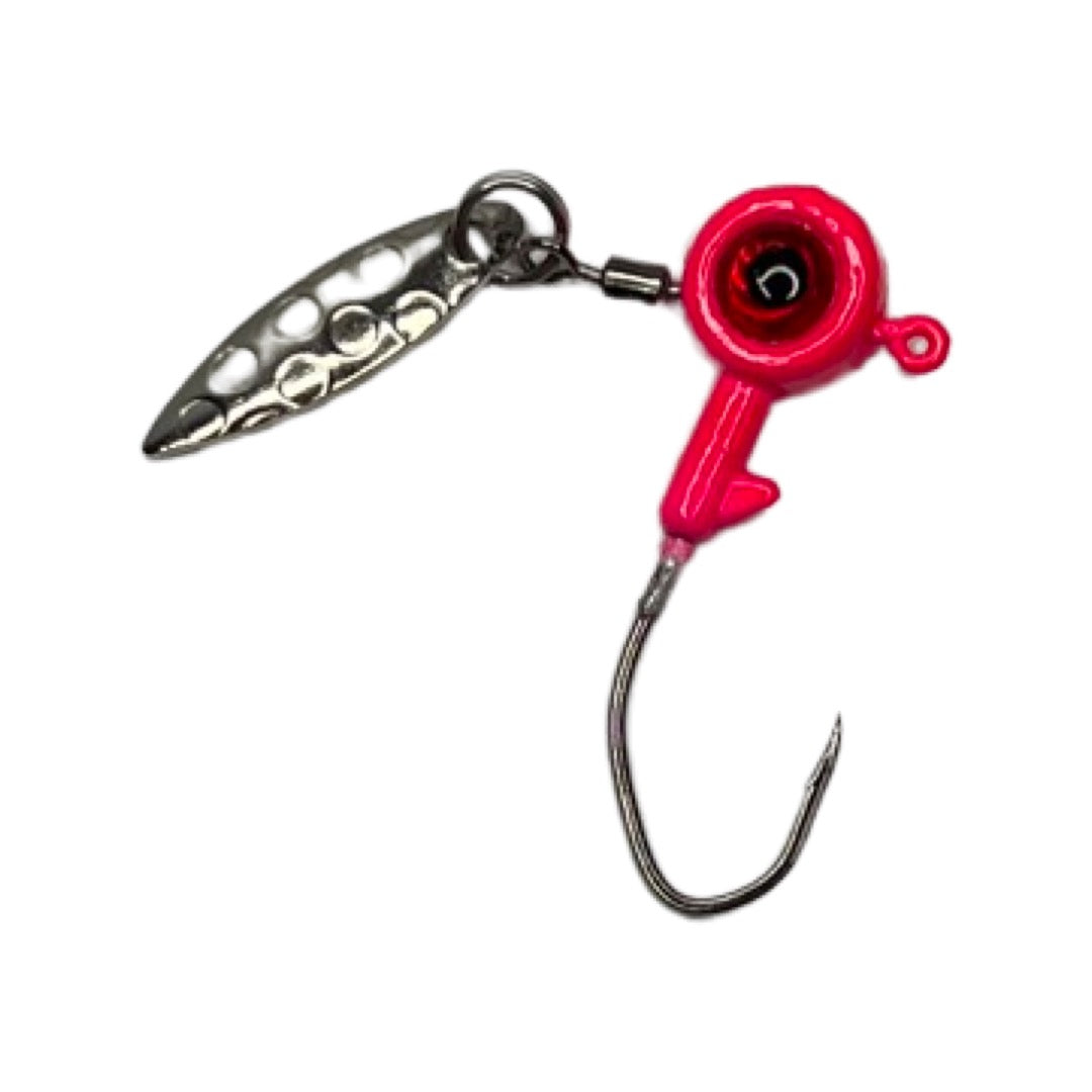25 Têtes De Jig Spinner Underspin Pour Pêche Au Crappie - Poids 1/16 Et 25 Têtes De Jig Spinner Underspin Pour Pêche Au Crappie - Poids 1/16 Et